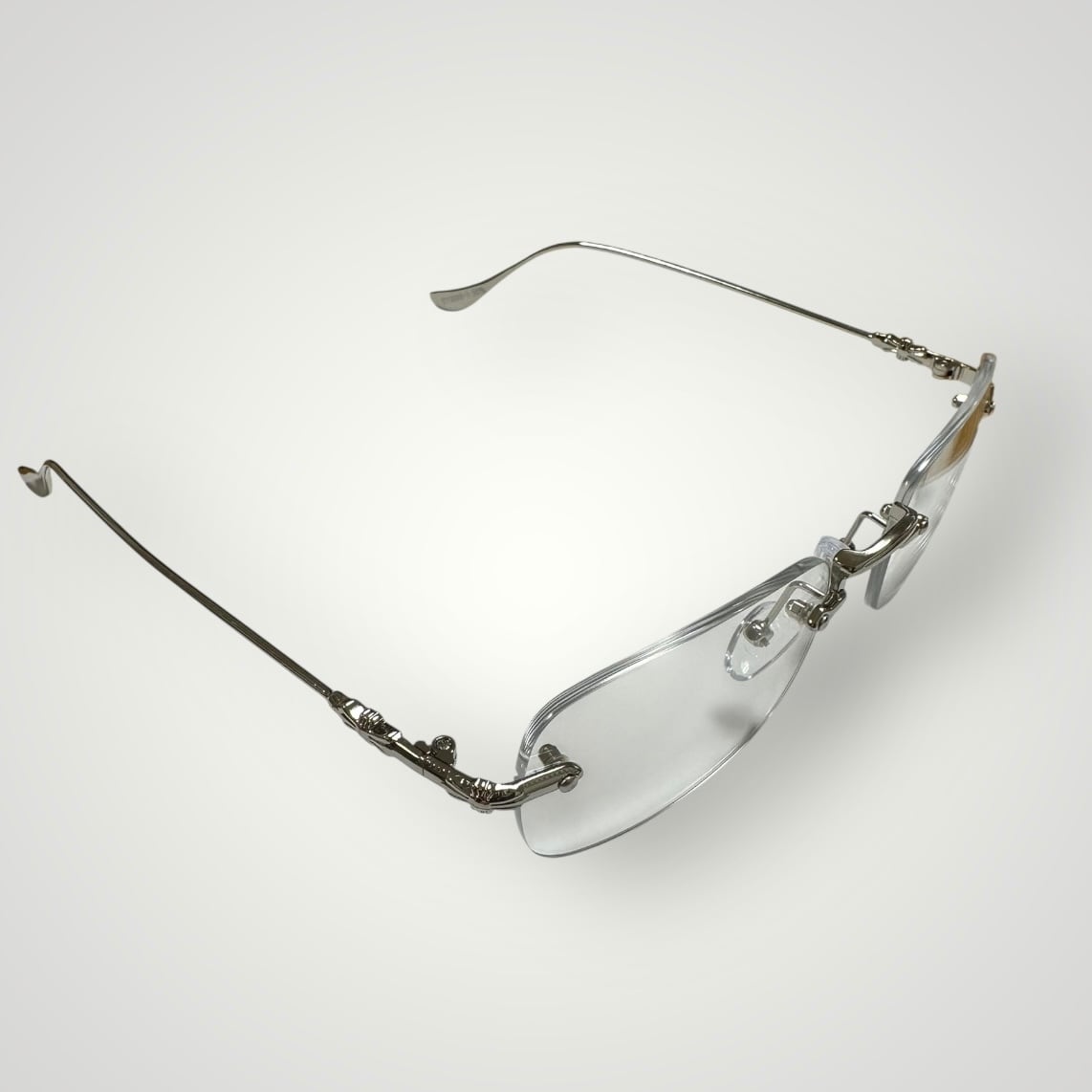 Rimless Cross Sunglasses