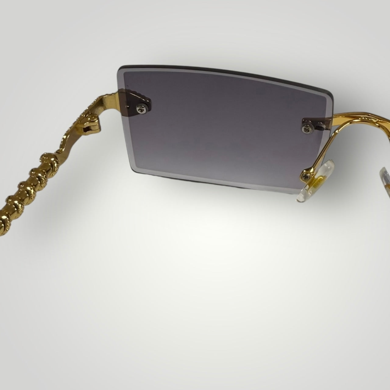 Snake Rimless Sunglasses