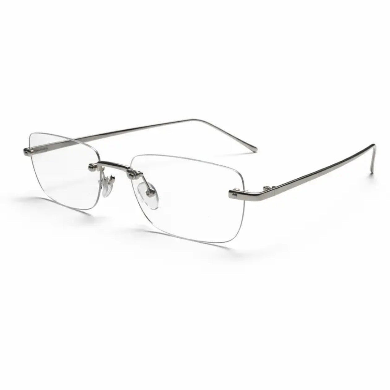 Rimless Straight Sunglasses