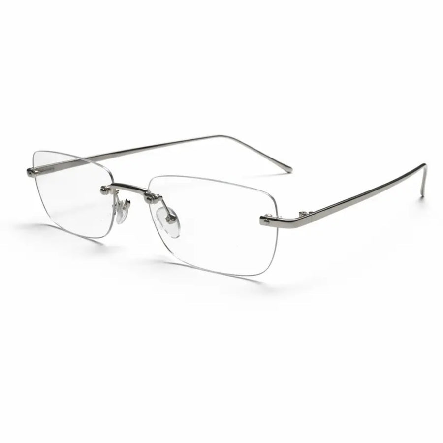 Rimless Straight Sunglasses